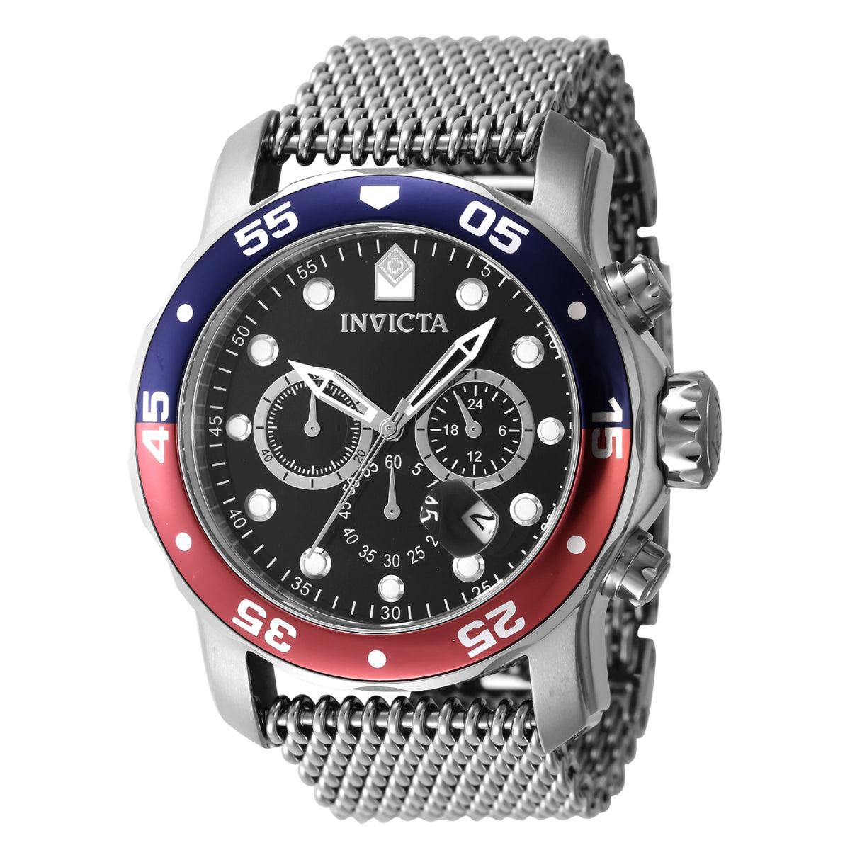 Invicta Men's 47630 Pro Diver Quartz Chronograph Black Dial Watch (ZG-47630)