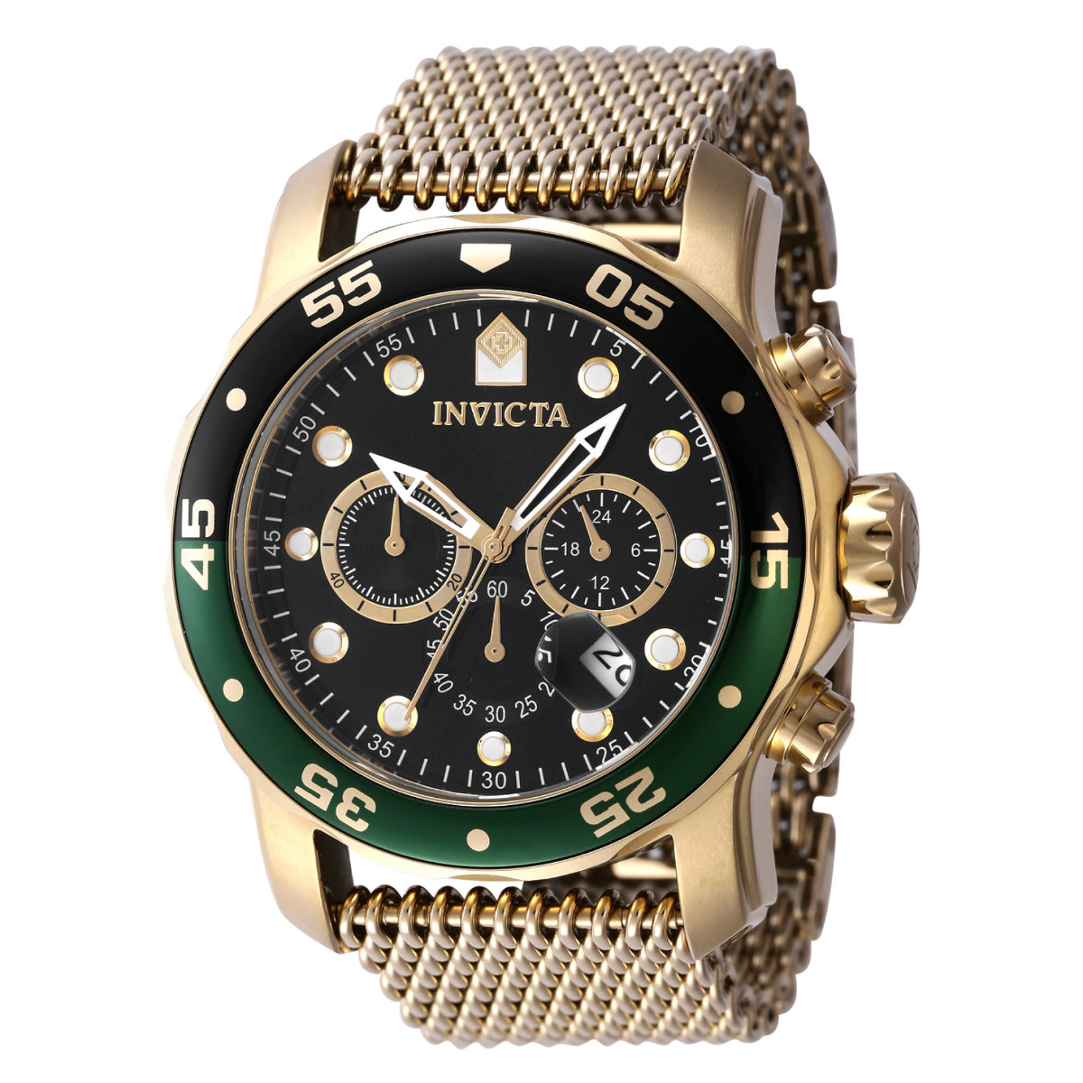 Invicta Pro Diver Atlas Men's Watch - 48mm. Gold (47632)