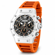 Open Box Invicta Racing Men's Watch - 43.5mm, Orange (AIC-69672)