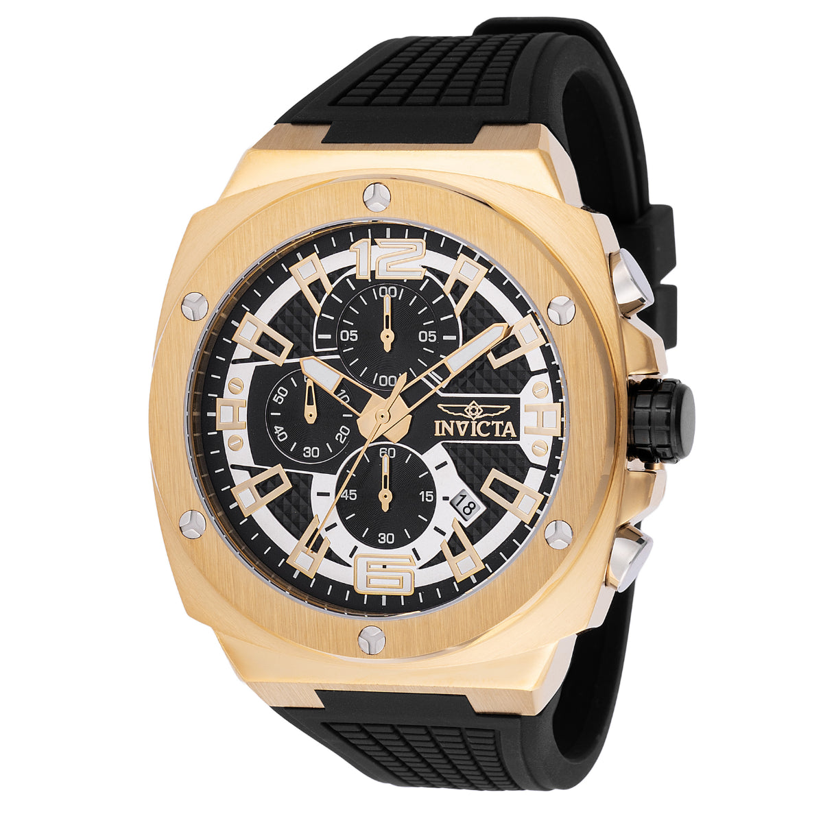 Invicta Racing Turbo Men's Watch - 47mm. Black (48166)