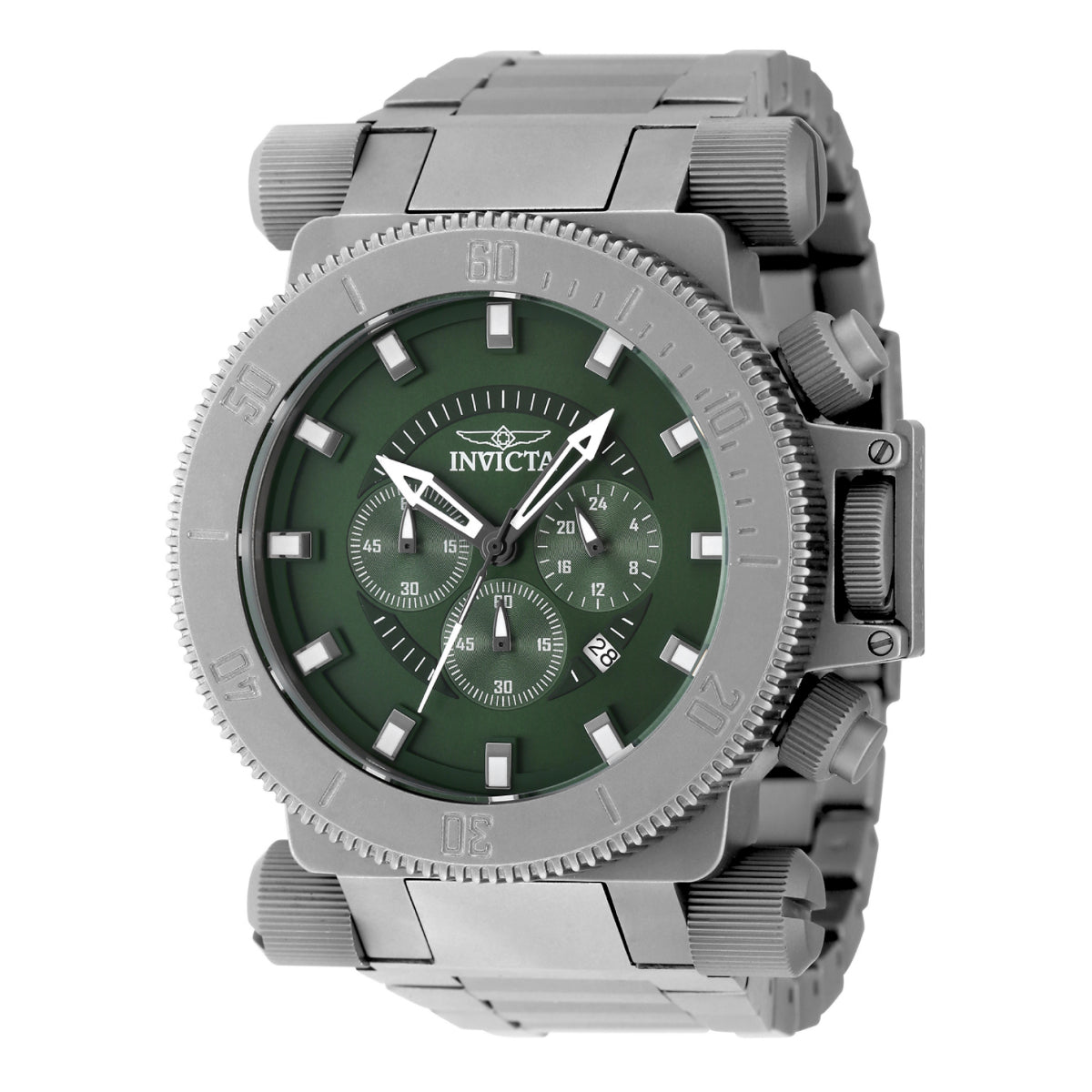 Open Box Invicta Coalition Forces Men's Watch - 51mm, Titanium (AIC-48218)