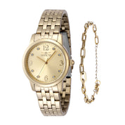 Invicta Angel Women's Watch - 32mm, Gold With Bracelet Set (48256)