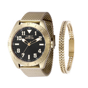 Invicta Specialty Men's Watch - 45mm, Gold With Bracelet Set (48291)