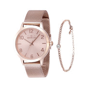 Invicta Wildflower Women's Watch - 34mm, Rose Gold With Bracelet Set (48331)