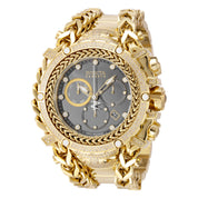 Invicta Reserve Gladiator 1.75 Carat Diamond Swiss Ronda Z60 Caliber Men's Watch - 58.3mm. Gold (48420)