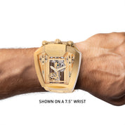 Invicta Speedway Automatic Men's Watch w/ Skeleton Dial - 58mm, Gold (48814)