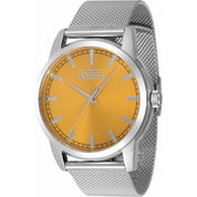 Invicta Men's 48506 Celestial Quartz 3 Hand Yellow Dial Watch (ZG-48506)