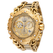 Invicta Gladiator Swiss Ronda Z60 Caliber Men's Watch - 58.3mm, Gold (48610)