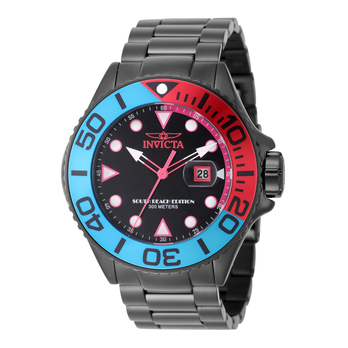 Invicta Reserve Grand Diver South Beach Swiss Ronda 515 Caliber Men's Watch - 52mm, Black (ZG-48614)