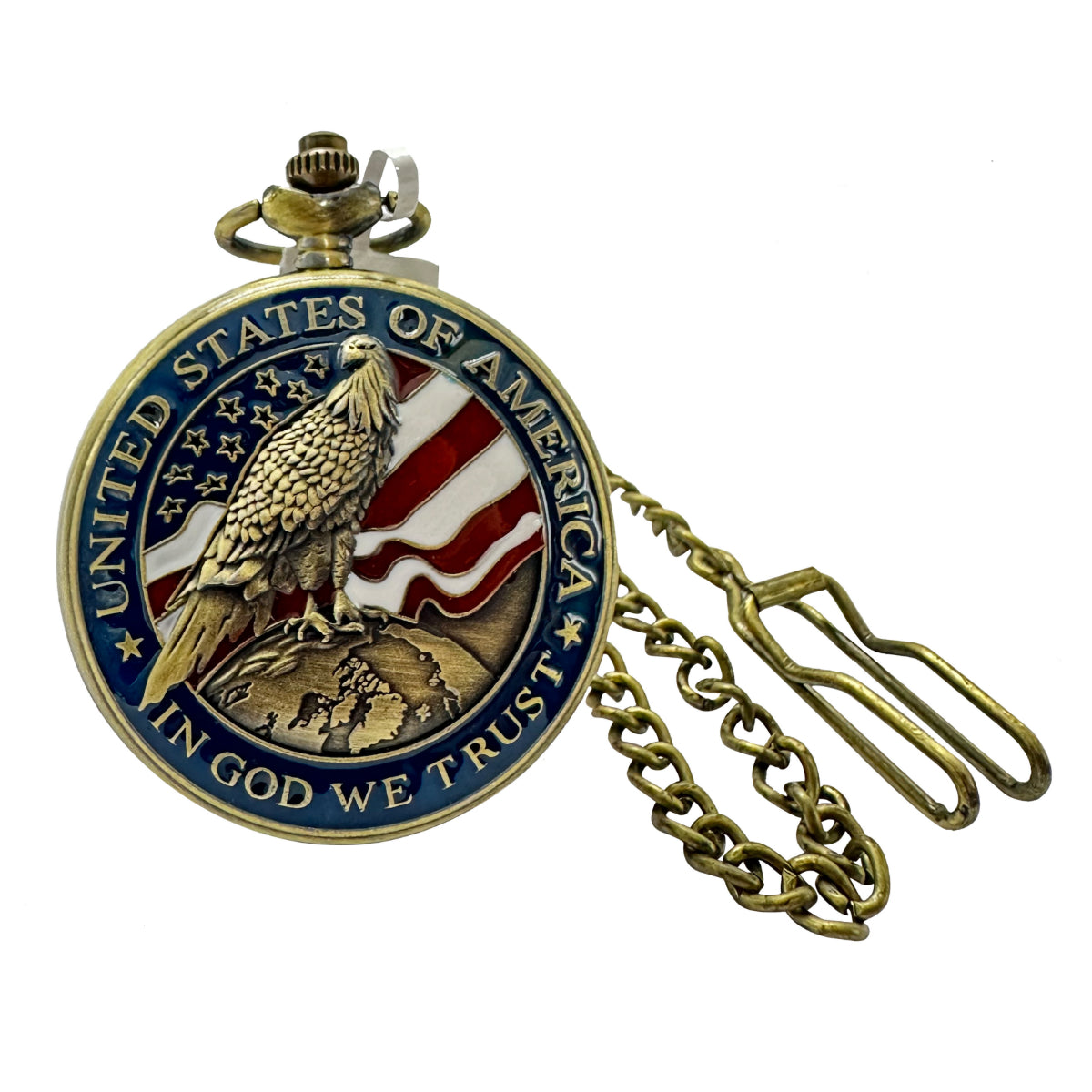 Invicta Vintage Americana Pocket Watch - 47mm. Bronze (49008  display picture 2