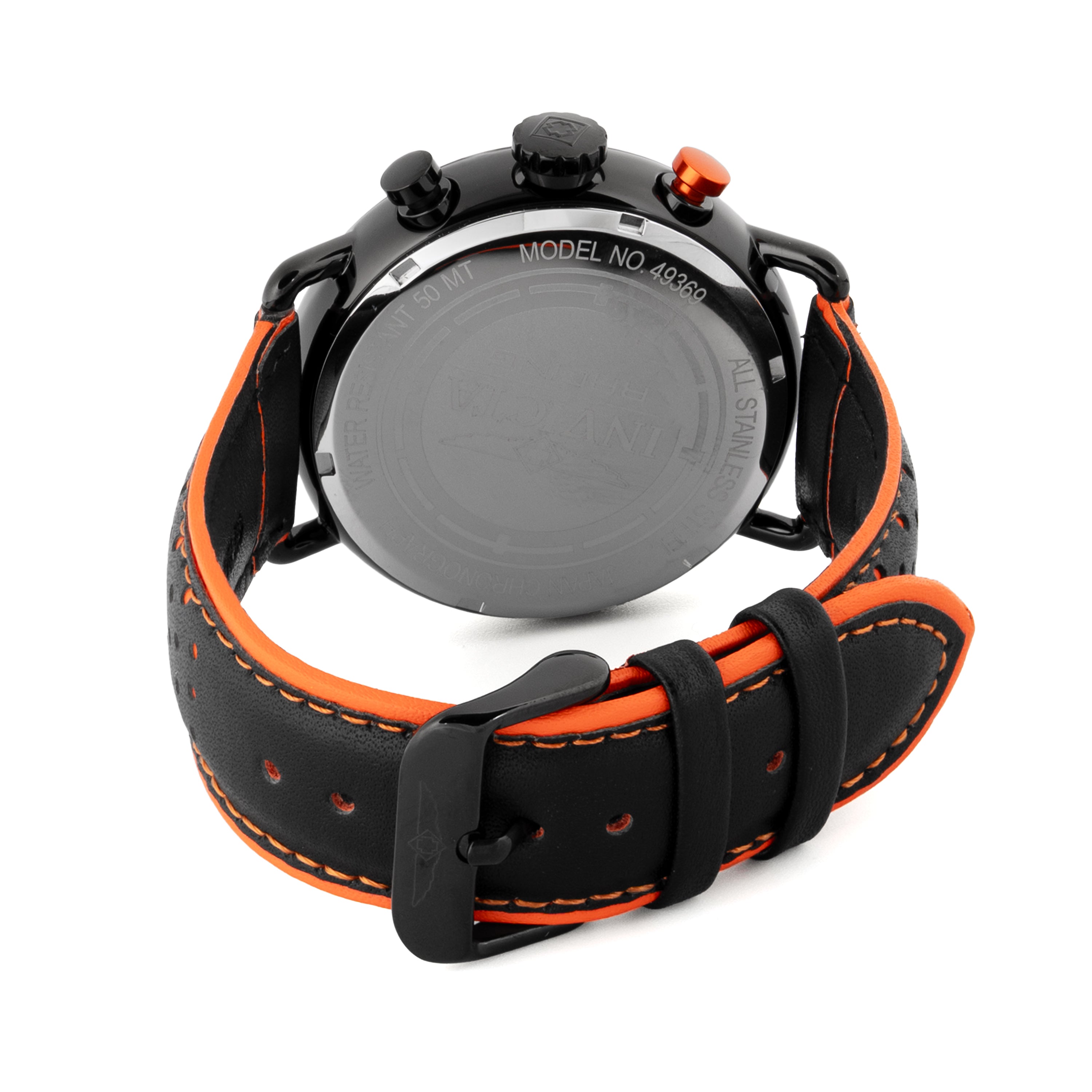 Invicta Racing Vector Men's Watch - 44mm. Orange. Black (49369)