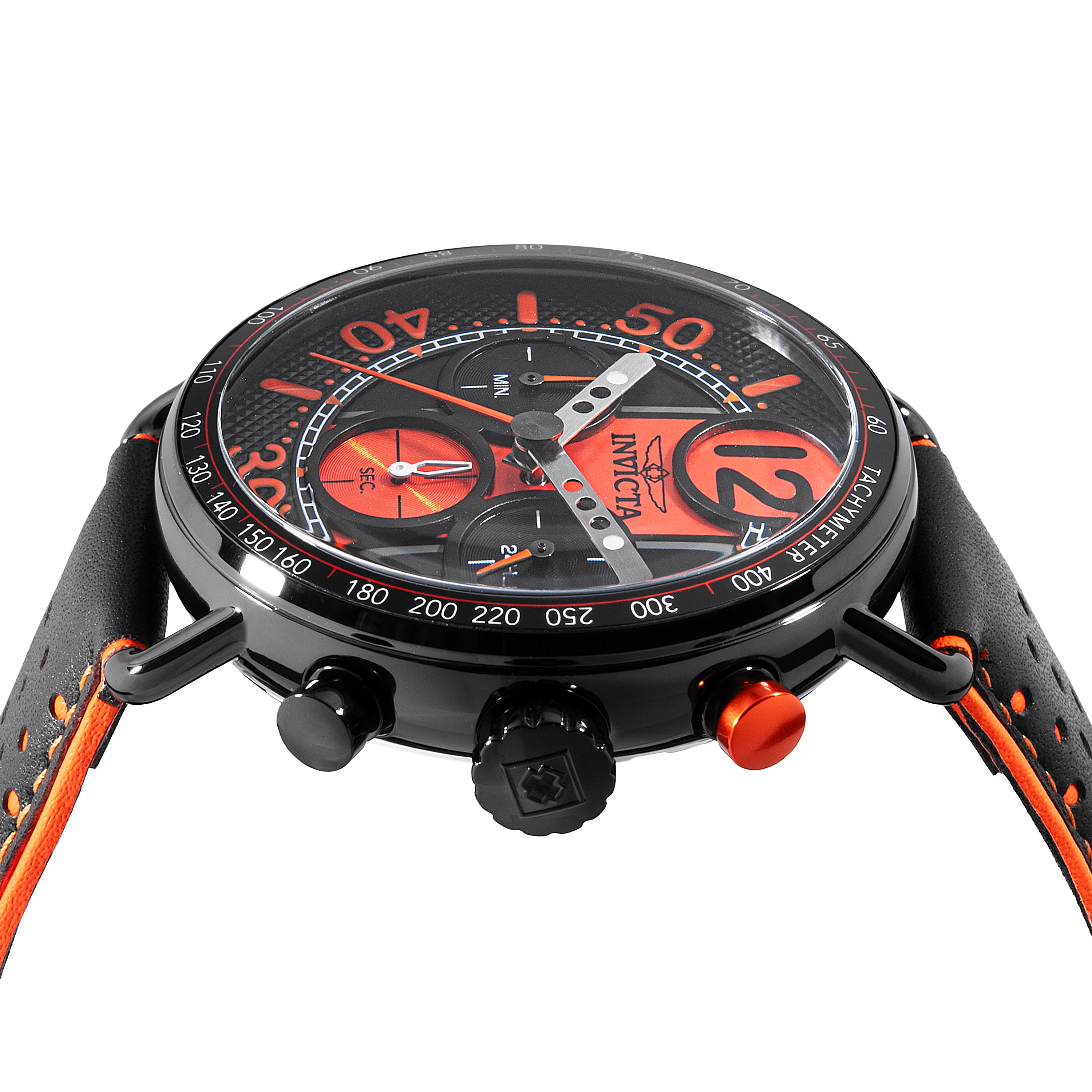 Invicta Racing Vector Men's Watch - 44mm. Orange. Black (49369)