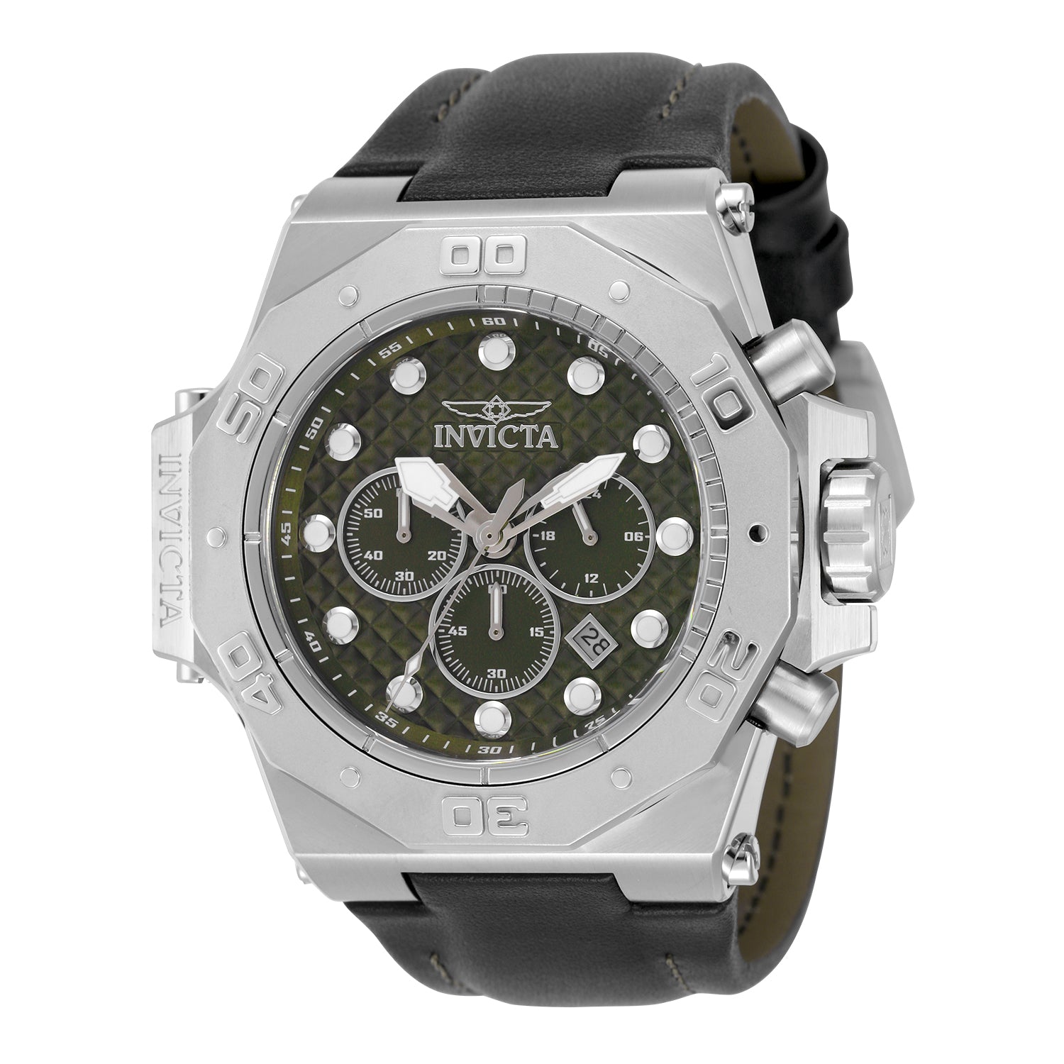Invicta Akula Seladhal Men's Watch - 58mm. Olive Green. Black (49067)