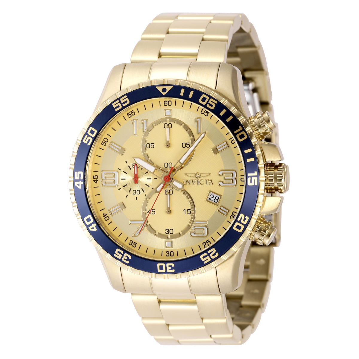 Invicta Specialty Fortitude Men's Watch - 45mm, Gold (ZG-49095)