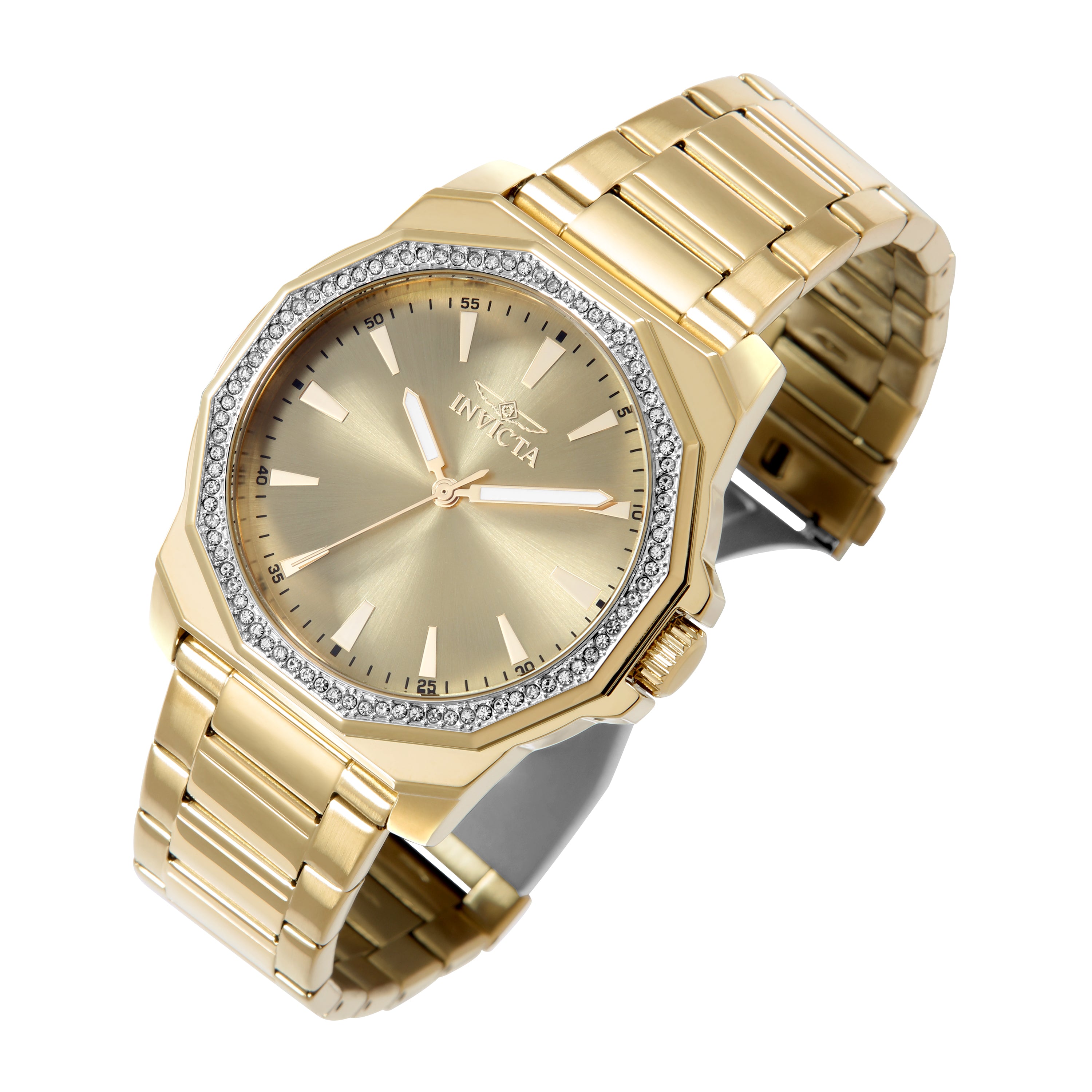 Invicta Speedway Men's Watch - 42mm, Gold (49108)