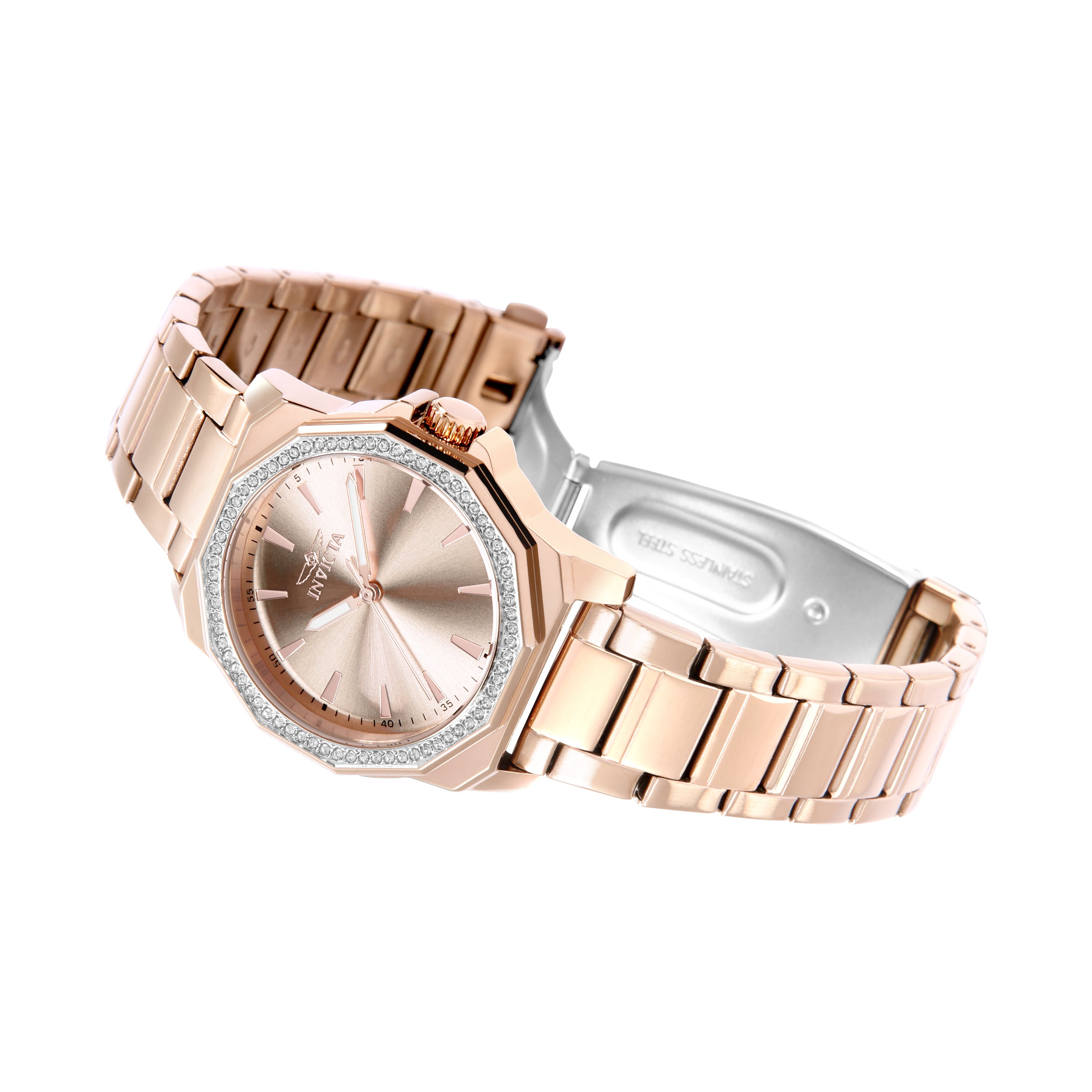 Invicta Speedway Glissade Women's Watch - 34mm, Rose Gold (49115)