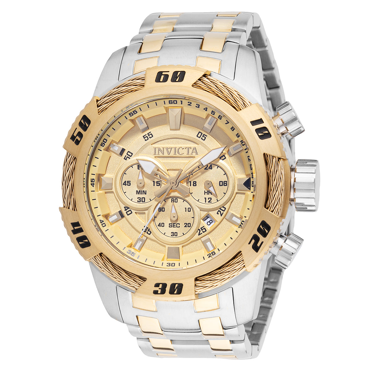 Invicta Speedway Ignition Men's Watch - 50mm. Gold, Steel (49123)