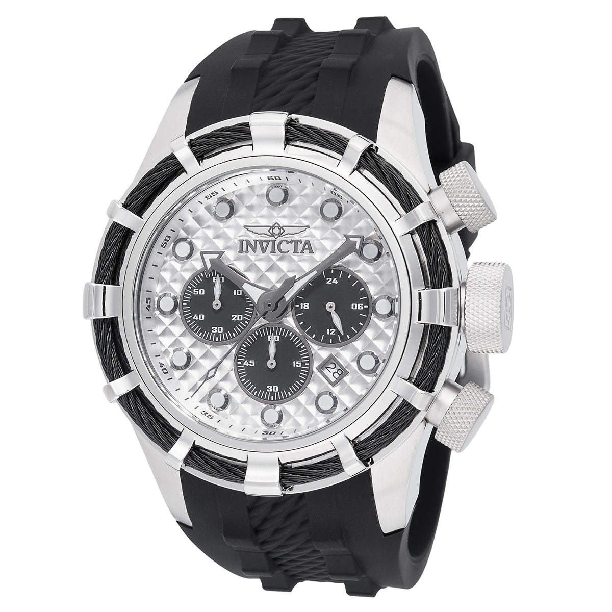 Invicta Bolt Vexidian Men's Watch - 50mm, Black (49163)