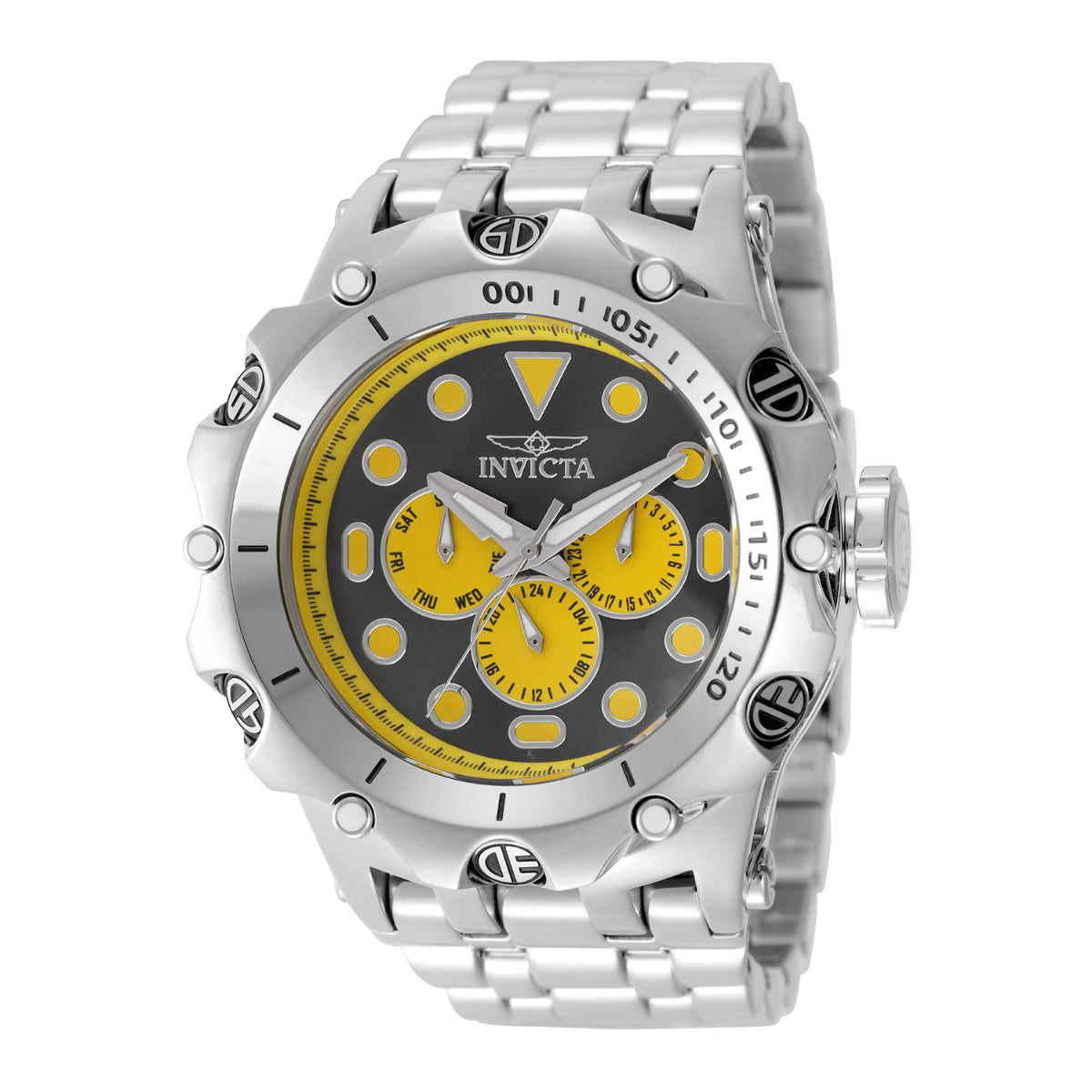 Open Box Invicta Fusion Men's Watch - 51mm, Steel (AIC-49178)