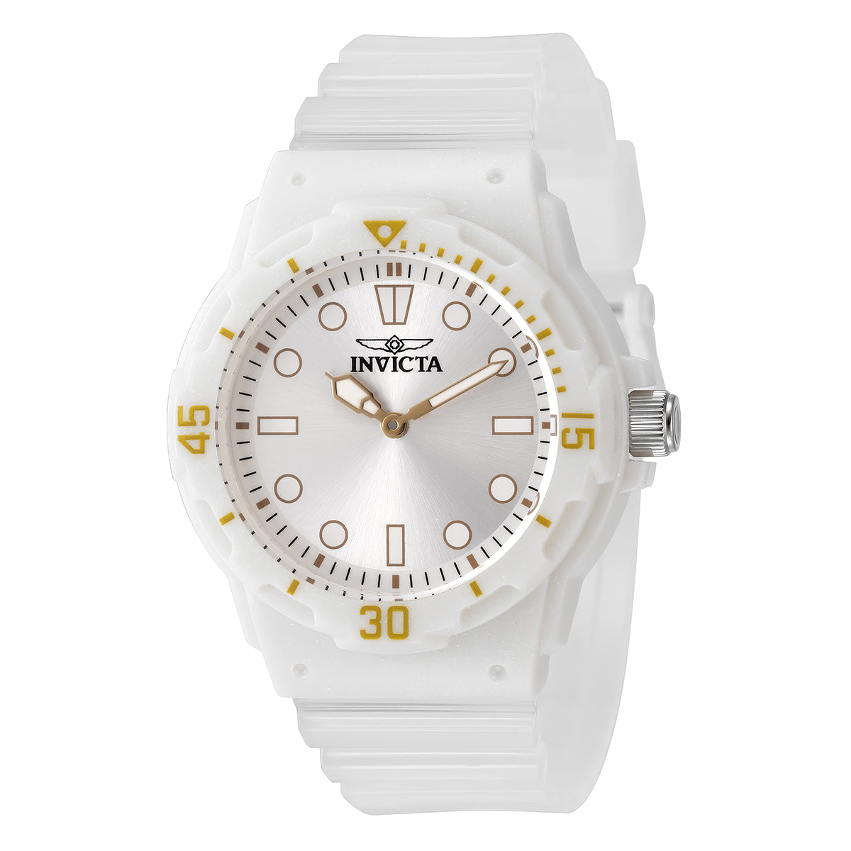 Open Box Invicta Celestial Cloud Women's Watch - 35mm. Transparent, White (AIC-49204)