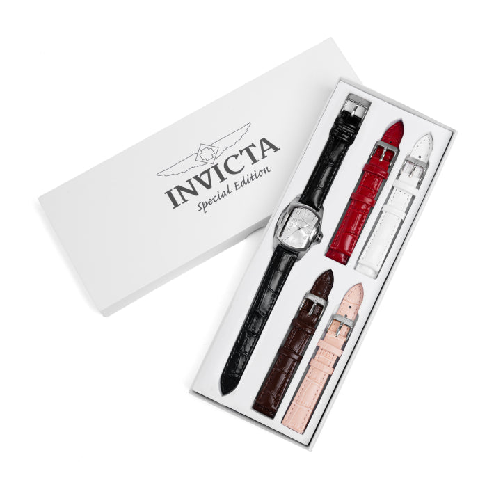 Invicta Lupah Women's Watch - 29mm. Black with Interchangeable Strap (48949)