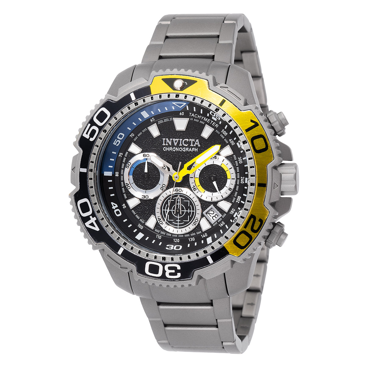 Invicta Ti-22 model 22417 chrono 100m Water Resistant Chronograph JB3 Needs Batt Invicta TI-22 Men main image 2