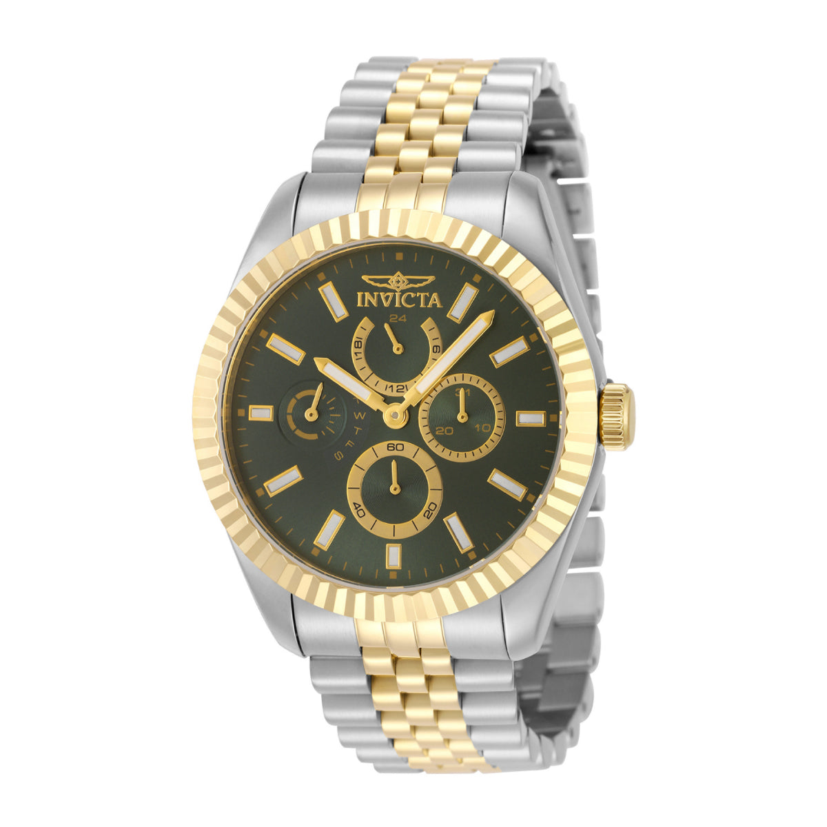 Open Box Invicta Specialty Men's Watch - 43mm, Steel,Gold (AIC-49539)