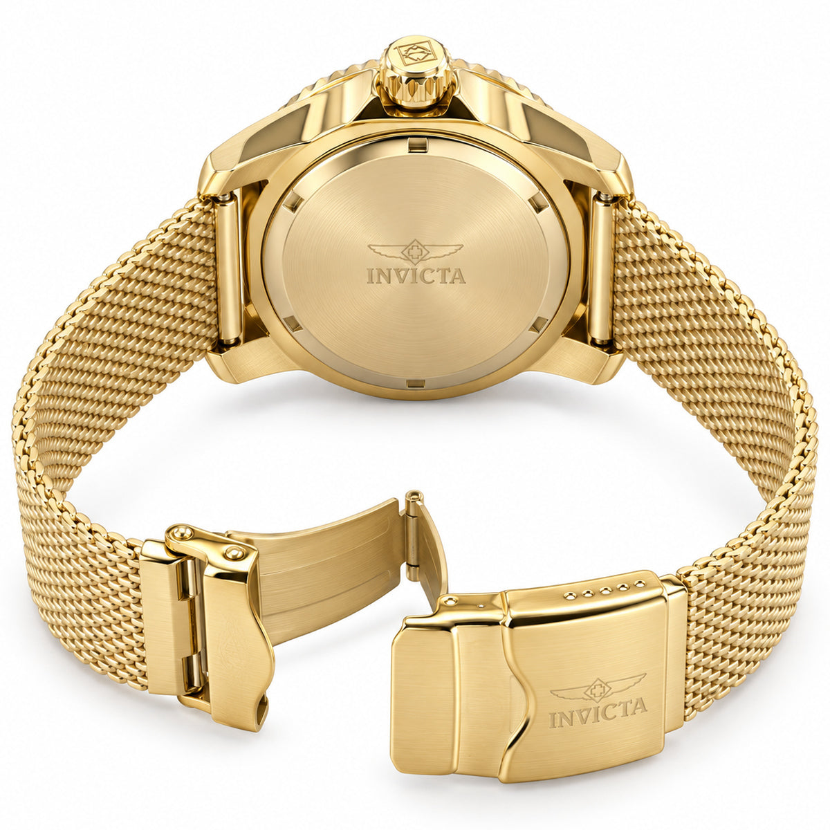 Invicta Pro Diver Men's Watch - 43mm. Gold (49690)