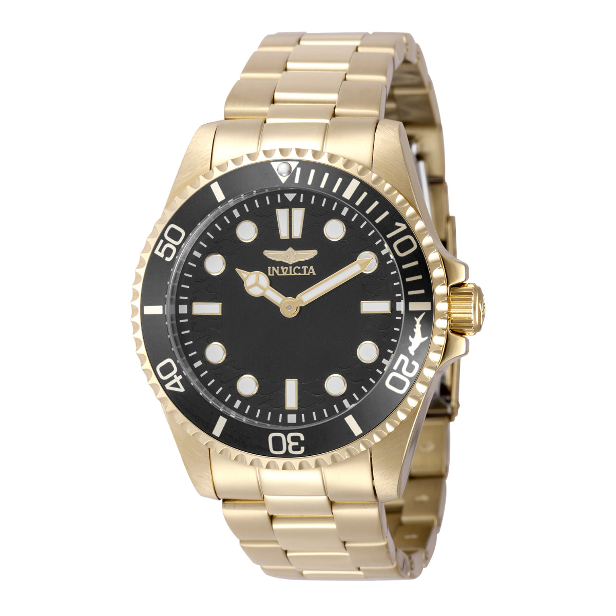 Invicta Pro Diver Crestcore Men's Watch - 43mm, Gold (ZG-49701)