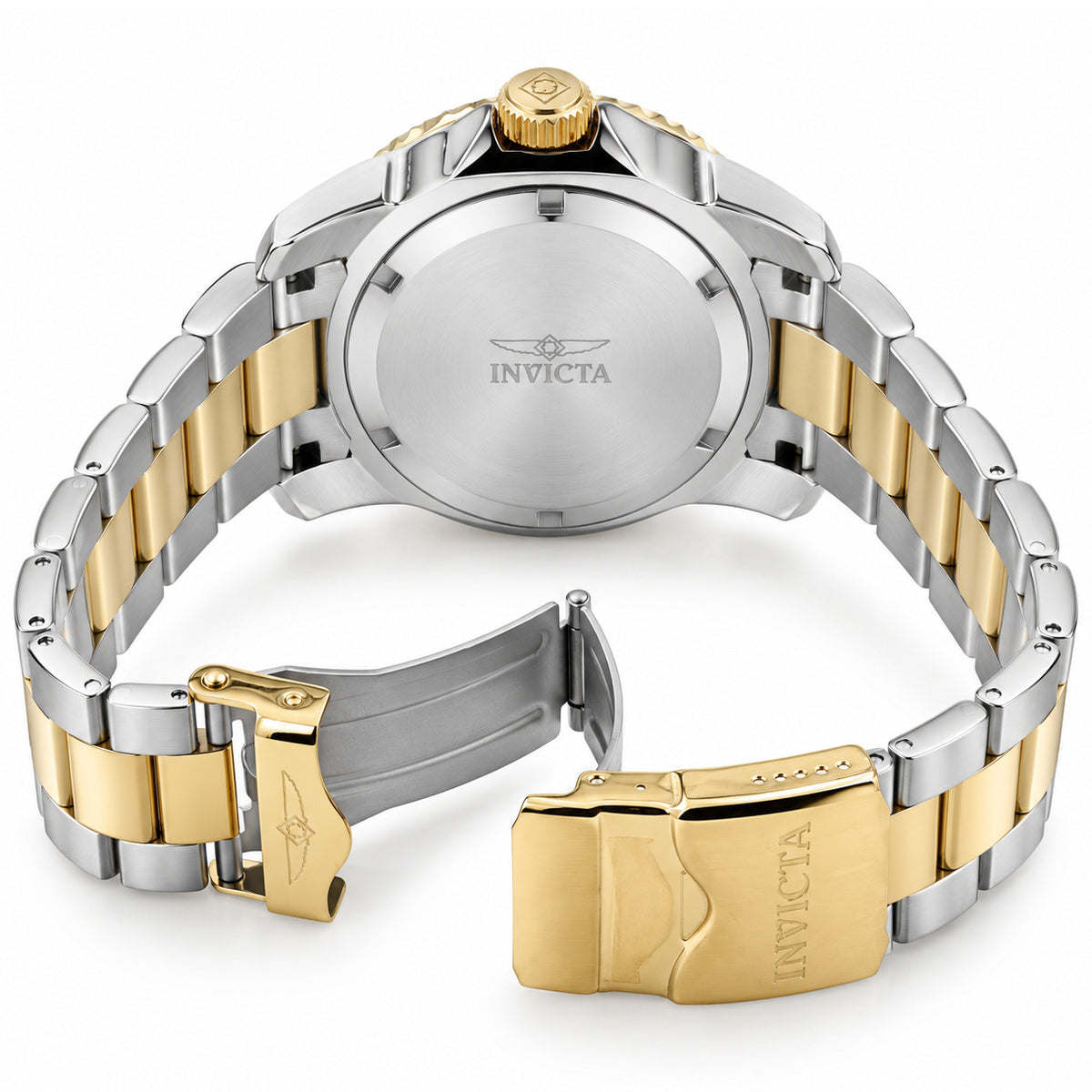 Invicta Pro Diver Crestcore Men's Watch - 43mm. Gold. Steel (49706)