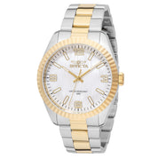 Invicta Specialty Men's Watch w/ Mother of Pearl Dial - 43mm, Gold, Steel (ZG-49749)