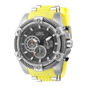 Open Box Invicta Bolt Men's Watch - 52mm, Steel,Yellow (AIC-49811)