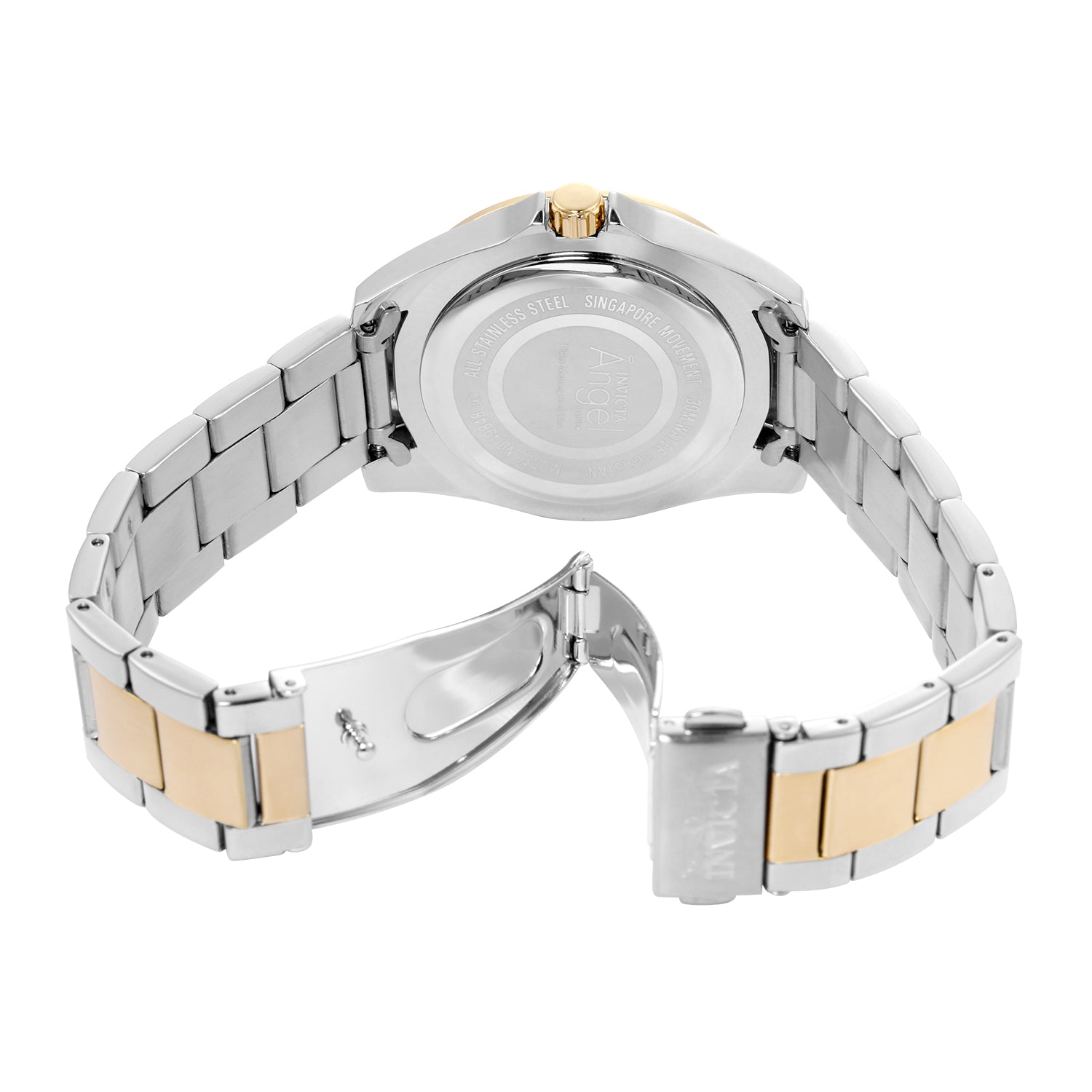 Invicta Angel Unisex Watch - 38mm. Gold. Steel (49848)