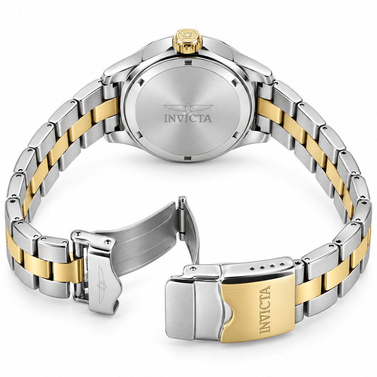 Invicta Pro Diver Women's Watch - 24mm, Gold, Steel (49997)