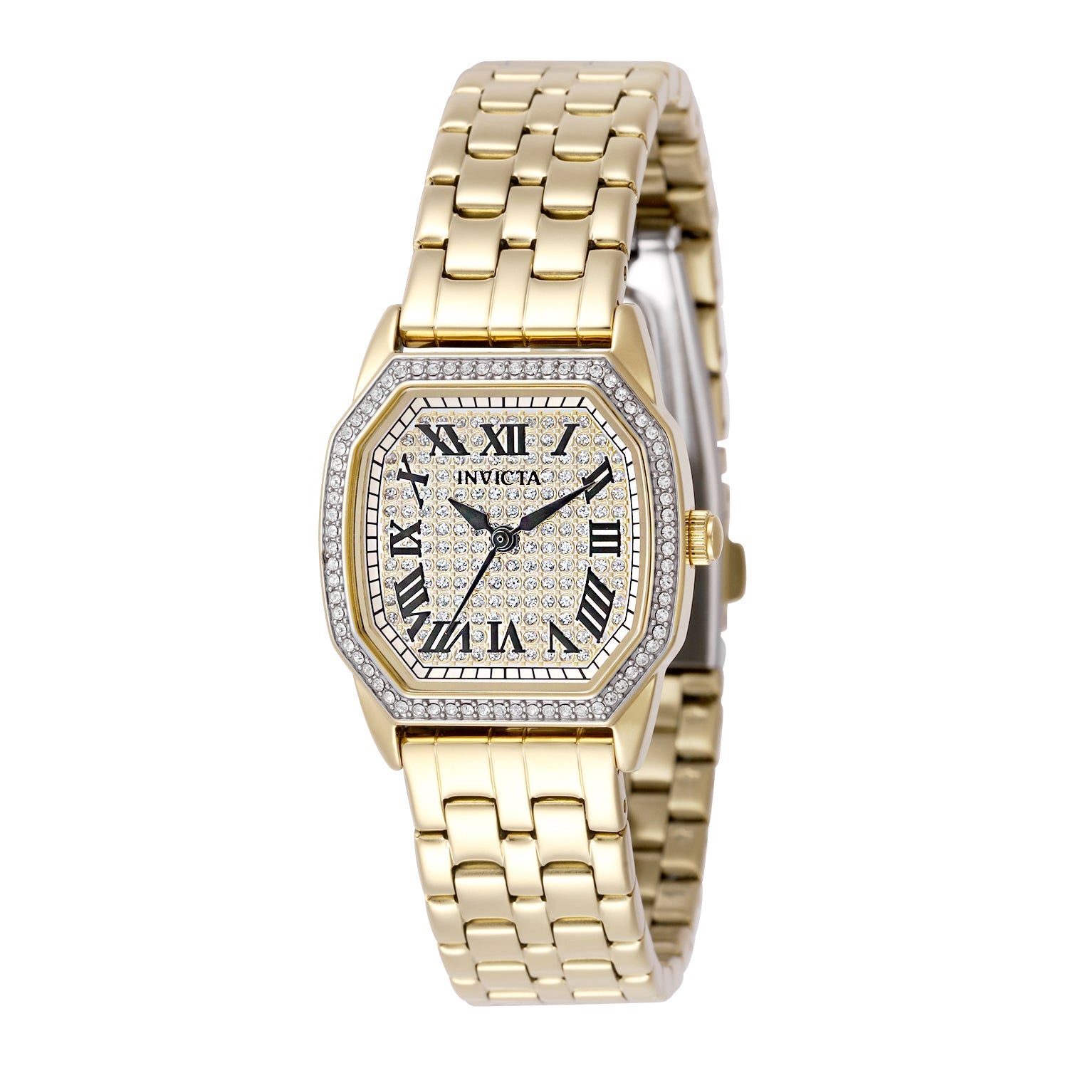 Open Box Invicta Wildflower Women's Watch - 27mm, Gold (AIC-50081)