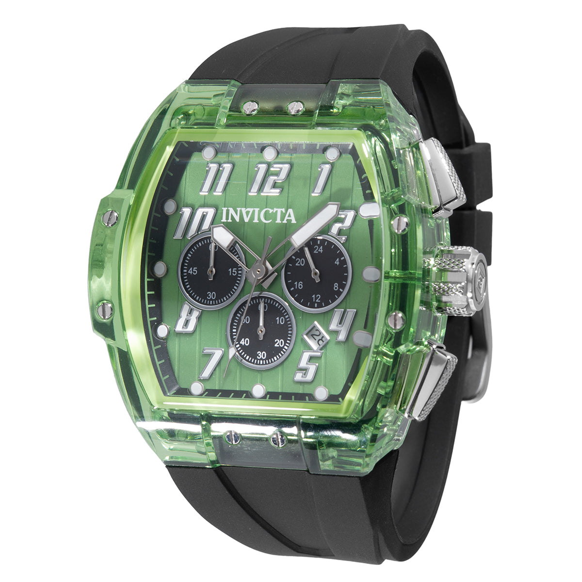 Invicta S1 Rally Kinesia Anatomic Men's  Watch - 47mm. Black (50084)