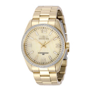 Invicta Specialty Lautus Unisex Watch w/ Mother of Pearl Dial - 38mm. Gold (50132)