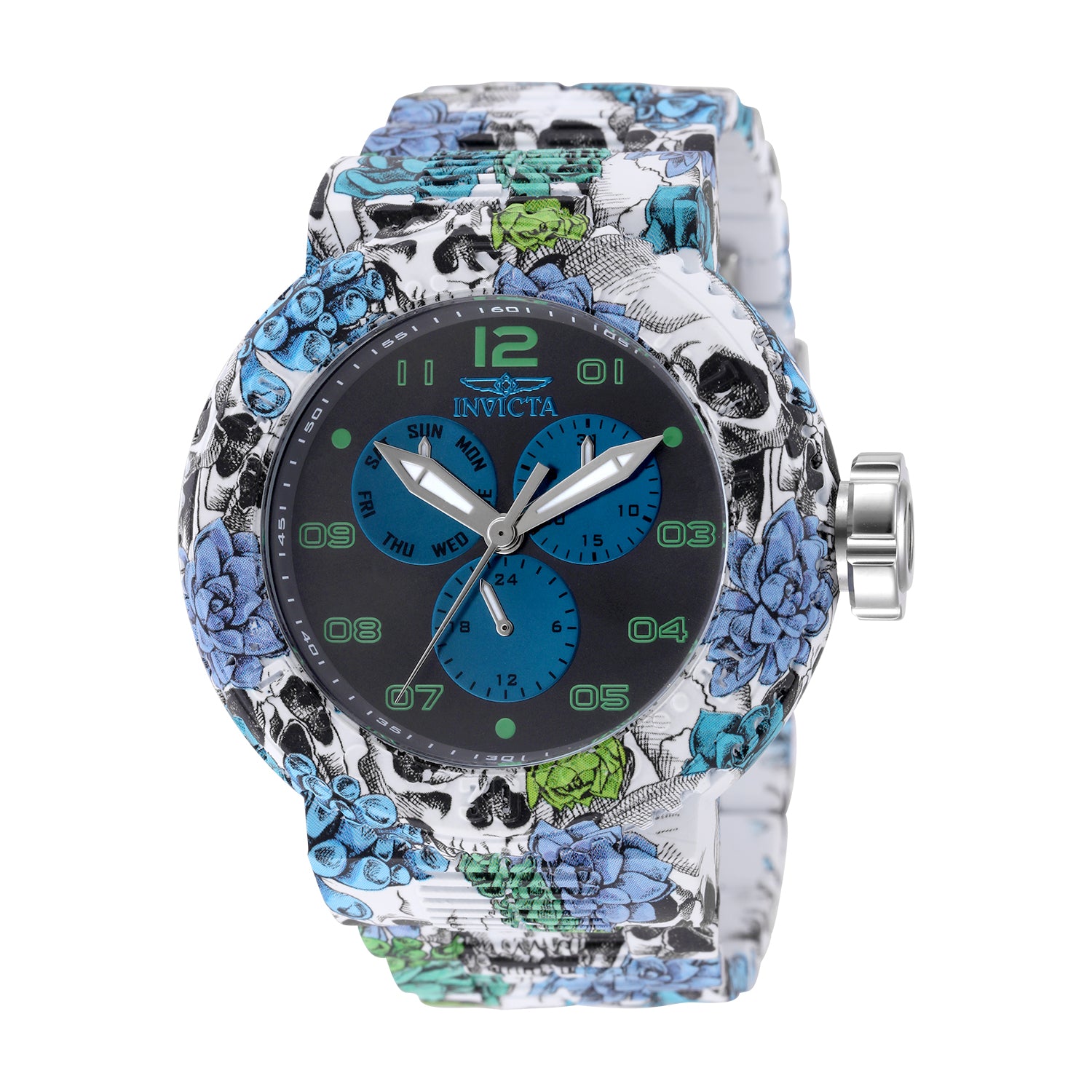 Invicta Pro Diver NeoArt Flux Men's Watch - 52mm. Aqua Plating. Steel (50213)