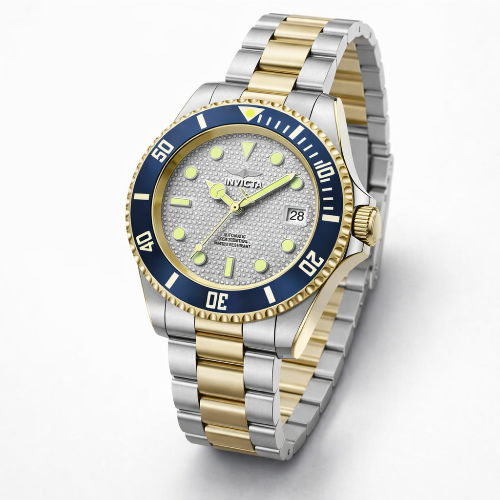 Invicta Pro Diver Velaquest Automatic Men's Watch - 43mm. Gold. Steel (50283)