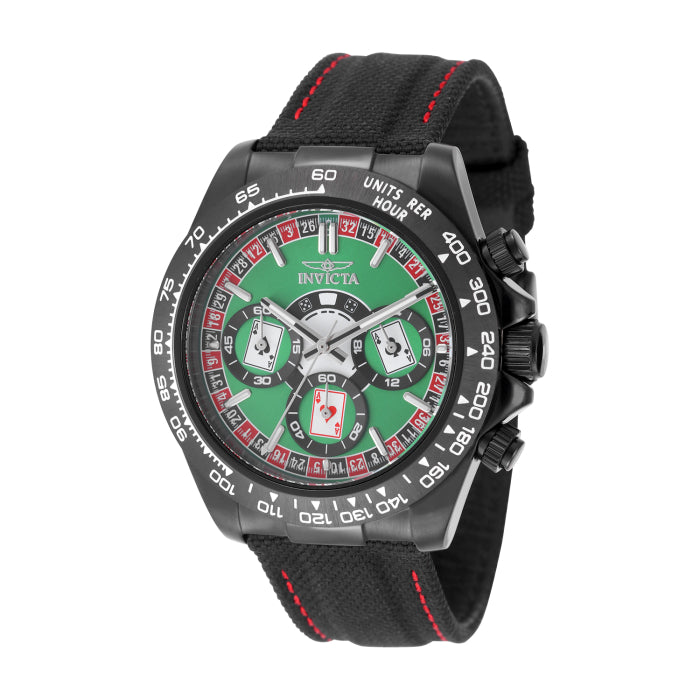 Invicta Speedway Montecarlo Men's Watch - 40mm, Black (ZG-50517)