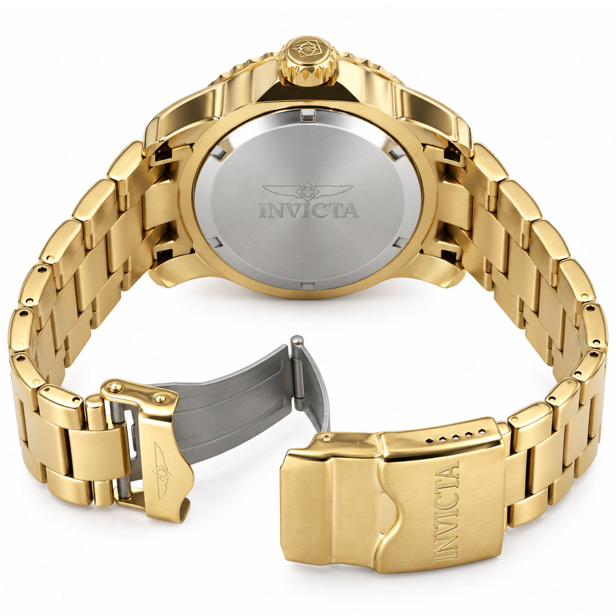 Invicta Pro Diver House of Cards Men's Watch - 40mm. Gold (50522)