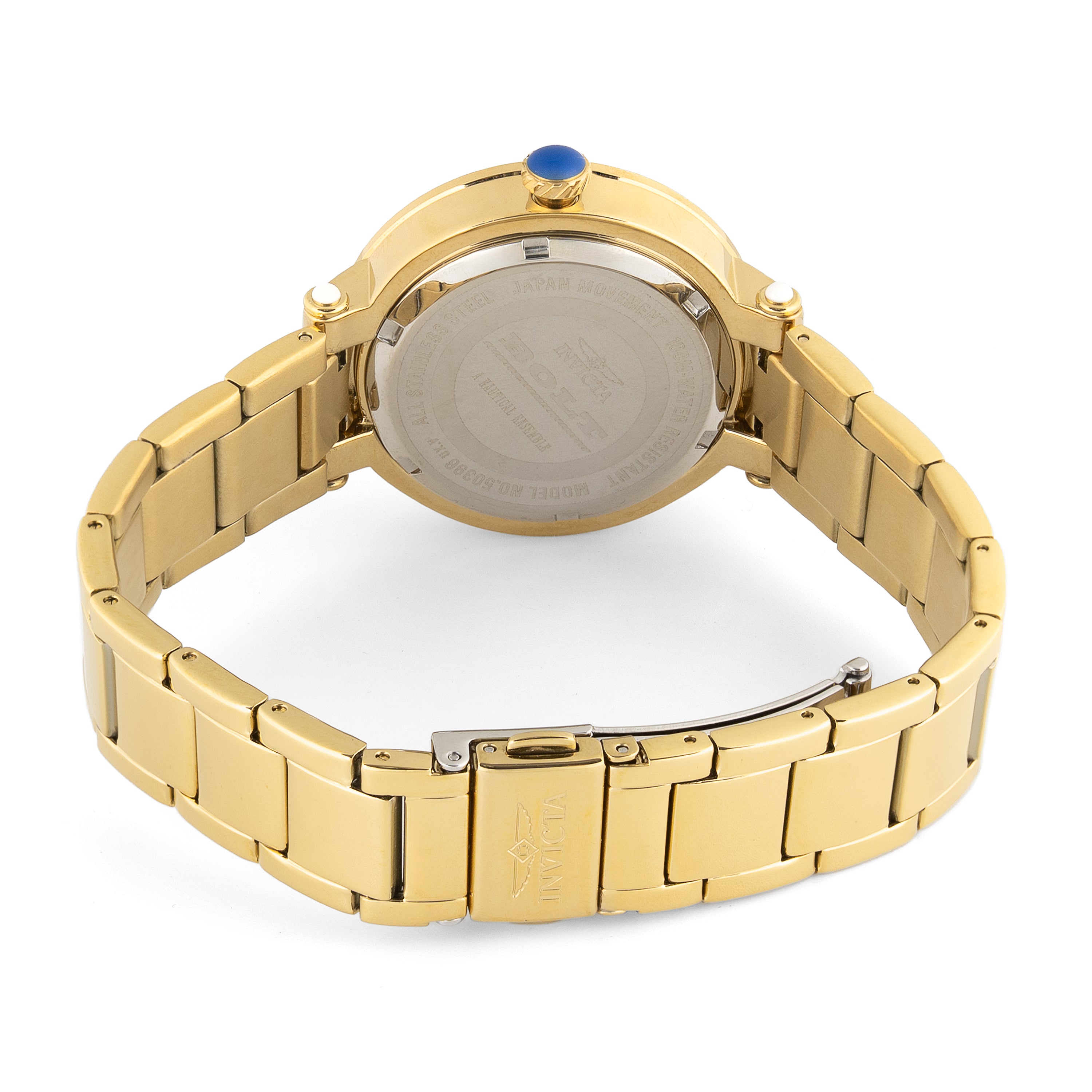 Invicta Bolt Glintara Women's Watch w/ Mother of Pearl Dial - 37mm. Gold (50396)