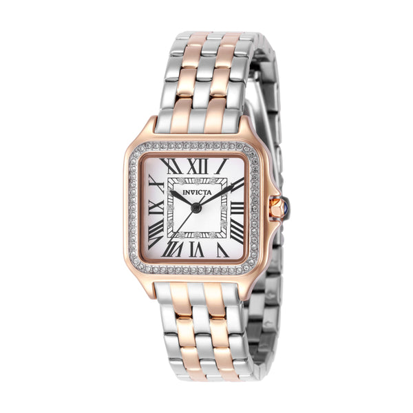 Invicta Watch Women’s Two-Tone Rose Gold and Silver Crystal Dial $80 Invicta Watch Women main image 4