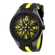 Invicta Racing Driftix Men's Watch - 46mm, Yellow, Black (50753)