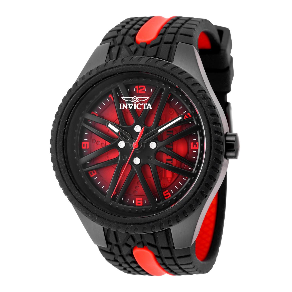 Invicta Racing Driftix Men's Watch - 46mm, Red, Black (50754)