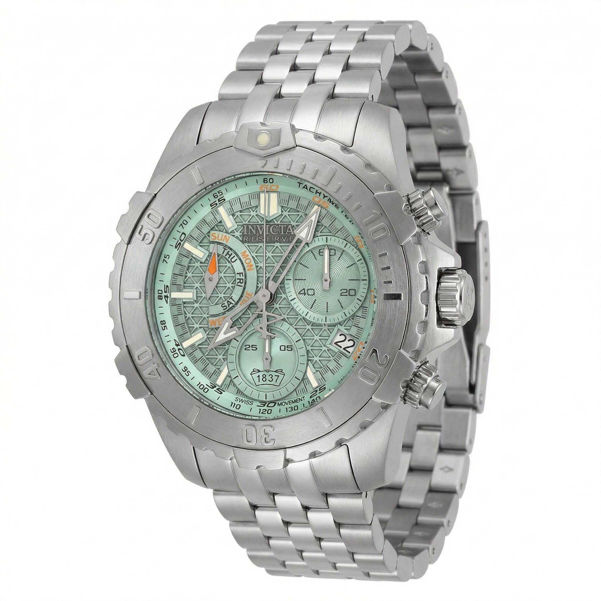 Invicta Reserve Swiss Ronda Z60 Caliber Men's Watch - 47mm, Steel (50990)