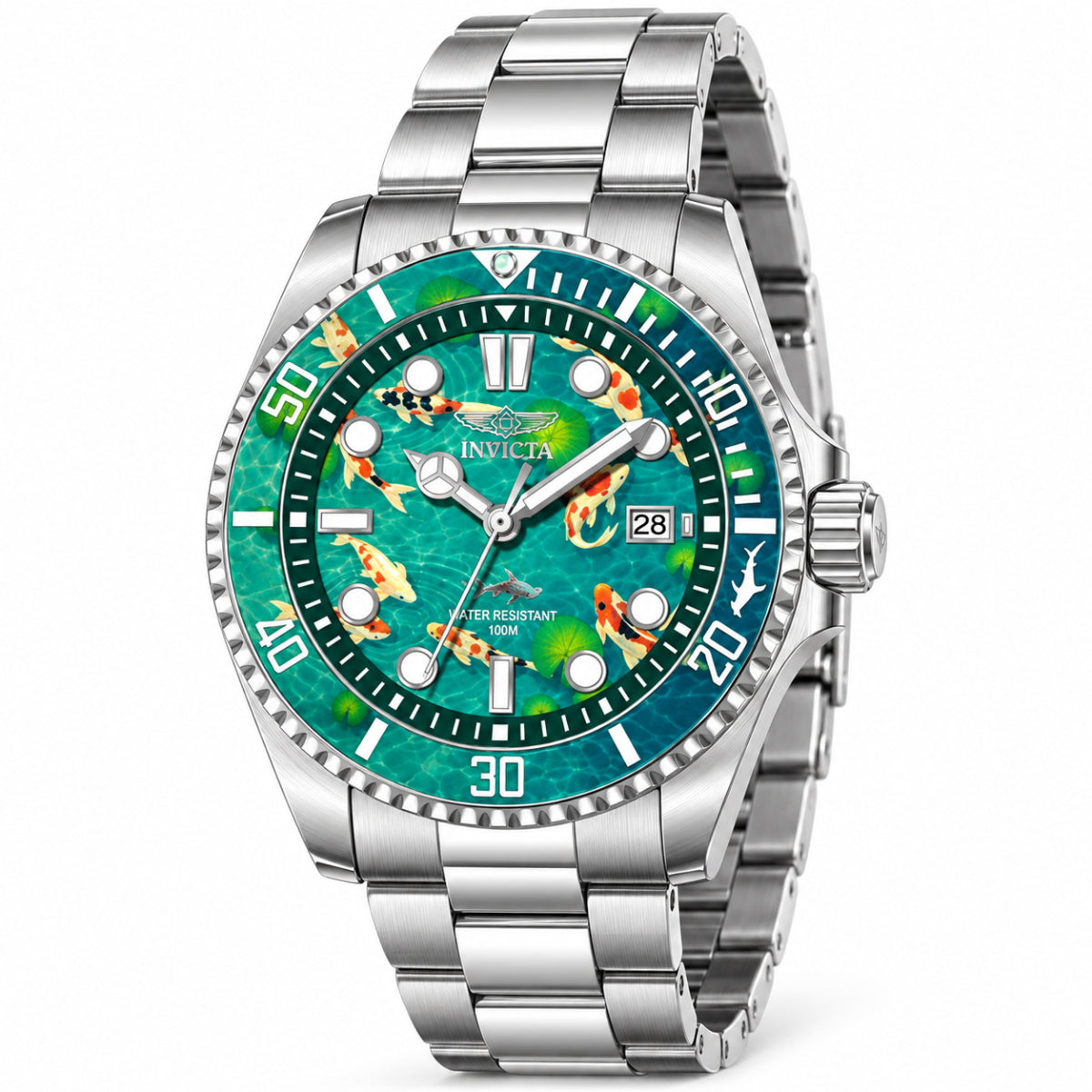 Invicta Pro Diver Unisex Watch - 38mm, Steel (51069)