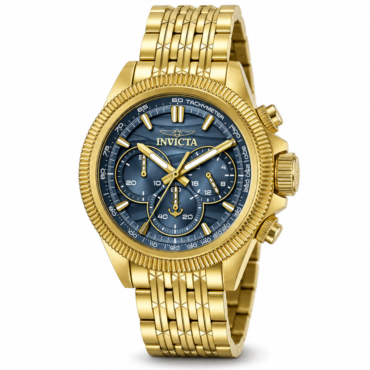 Invicta Sea Base Rhythmox Men's Watch - 48mm, Gold (51093)
