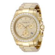Invicta Elite Speedway Ascent Prestige 4.0 CT Certified LG Diamond Edition Swiss Ronda Z60 Caliber Men's Watch - 42mm, Gold (51101)