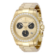 Open Box Invicta Elite Diamond Swiss Ronda Z60 Caliber Men's Watch - 42mm, Gold (AIC-51102)